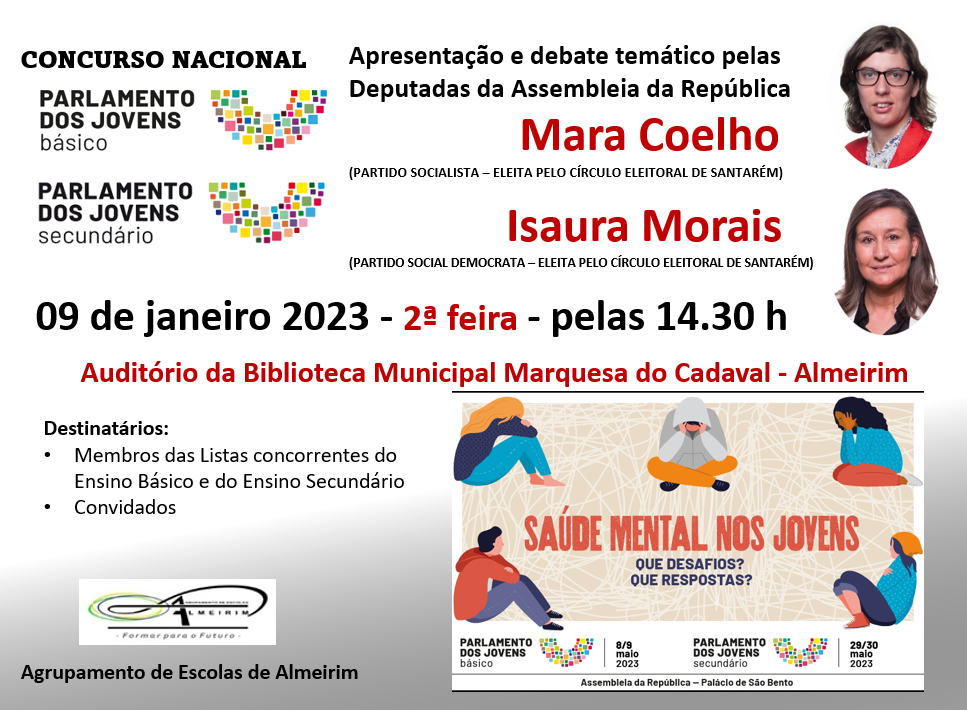 Cartaz Debate Parlamento dos Jovens