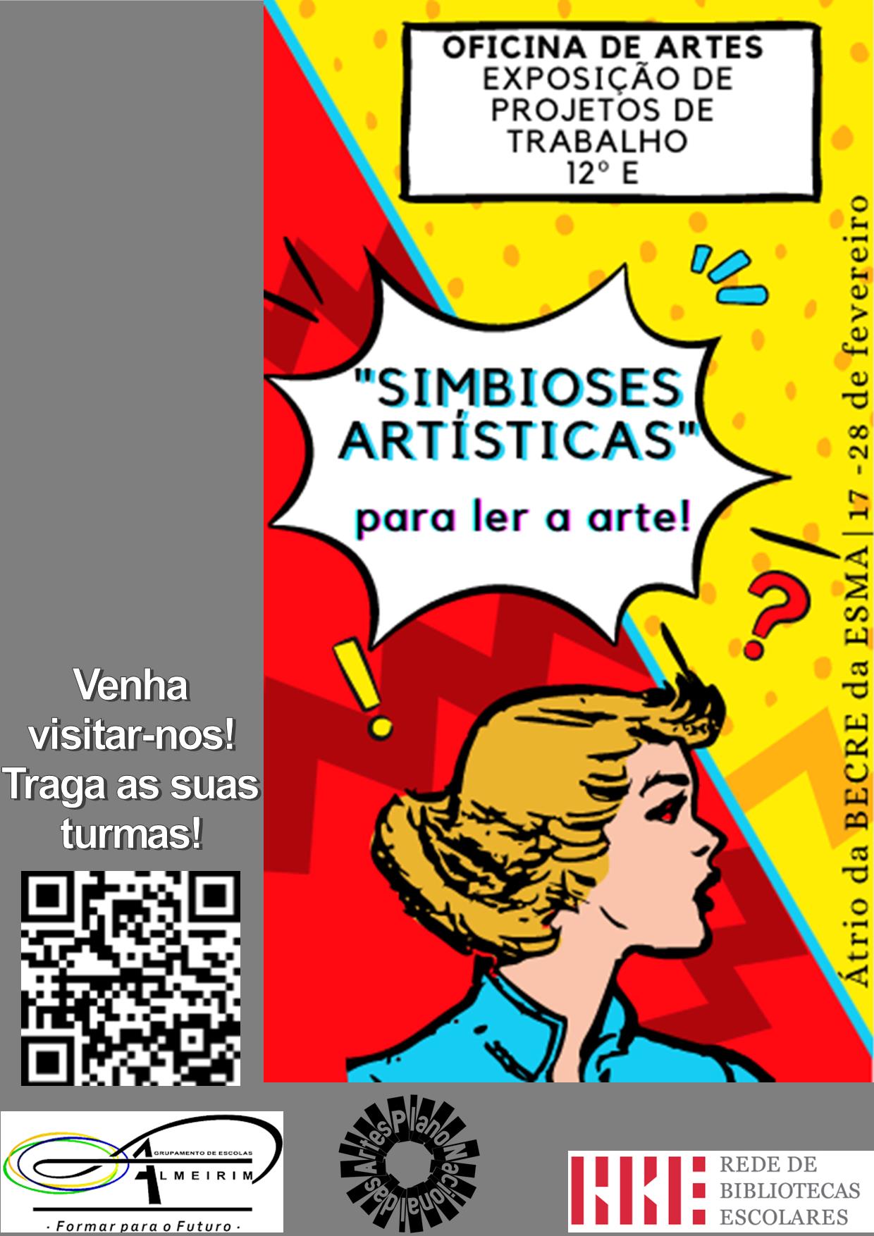 Cartaz simbioses artisticas