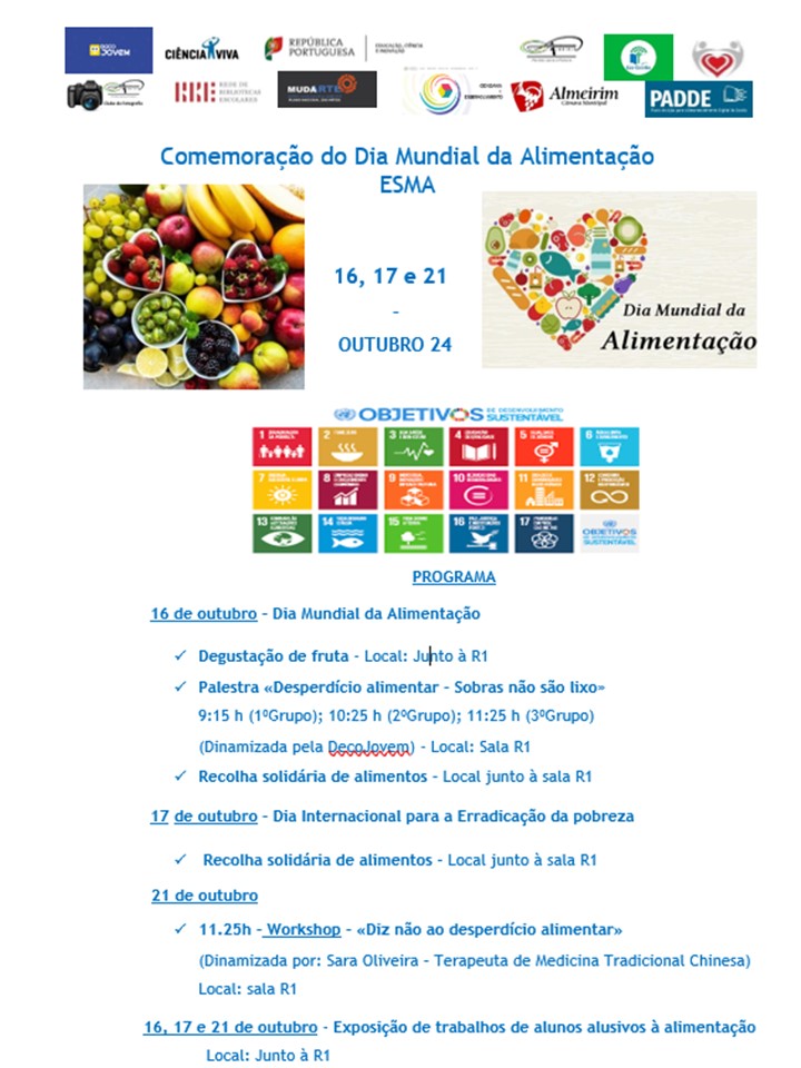 Programa Dia alimentação 2024 ESMA