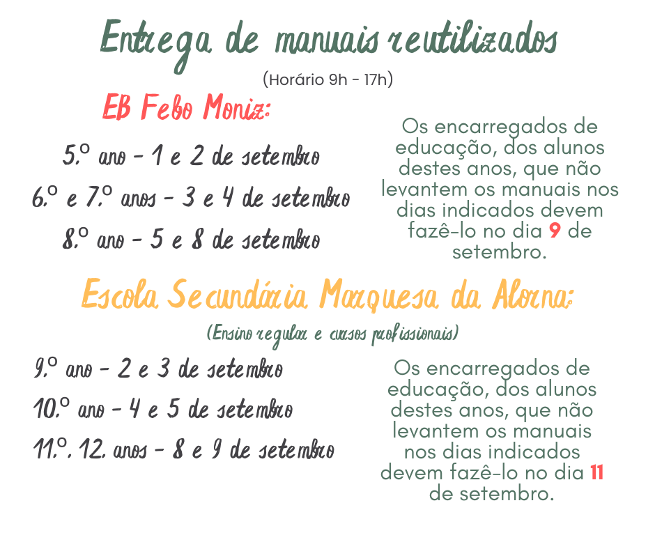 Manuais escolares 